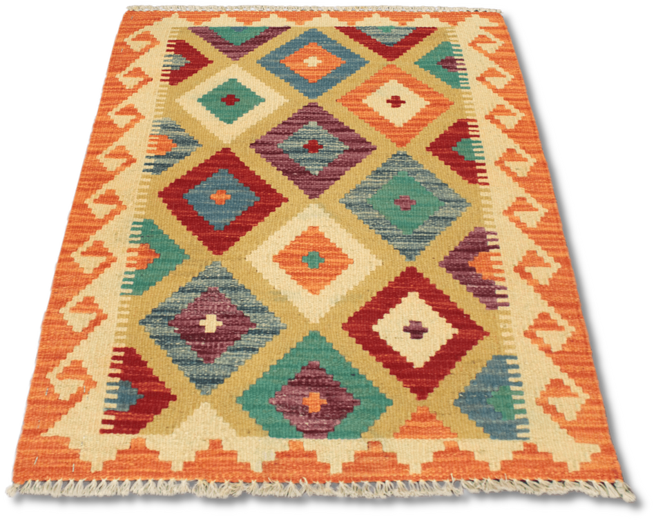 Chobi Kilim Rug  - 85 cm x 66 cm