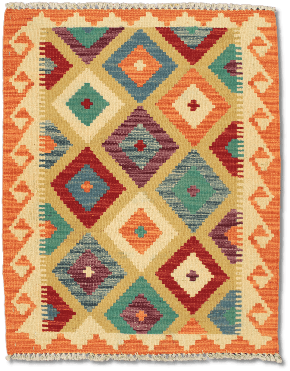 Chobi Kilim Rug  - 85 cm x 66 cm