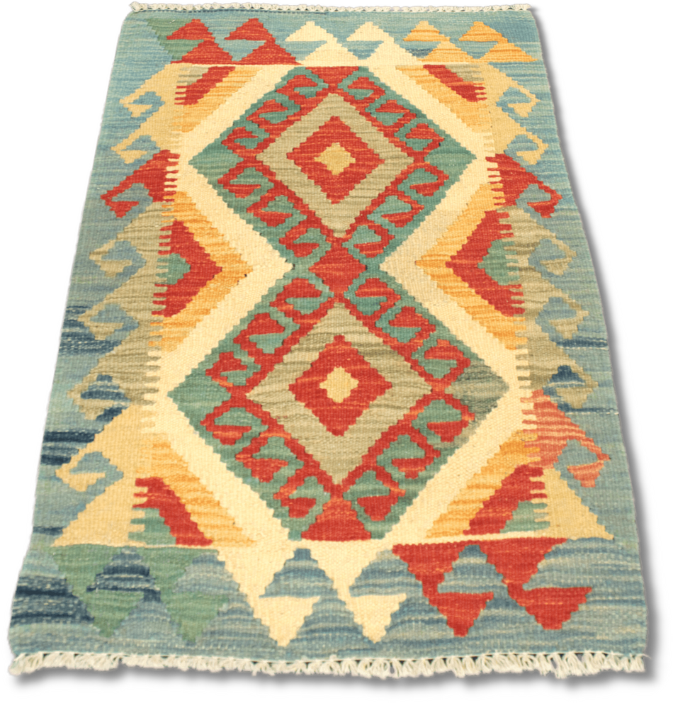 Chobi Kilim Rug  - 89 cm x 56 cm