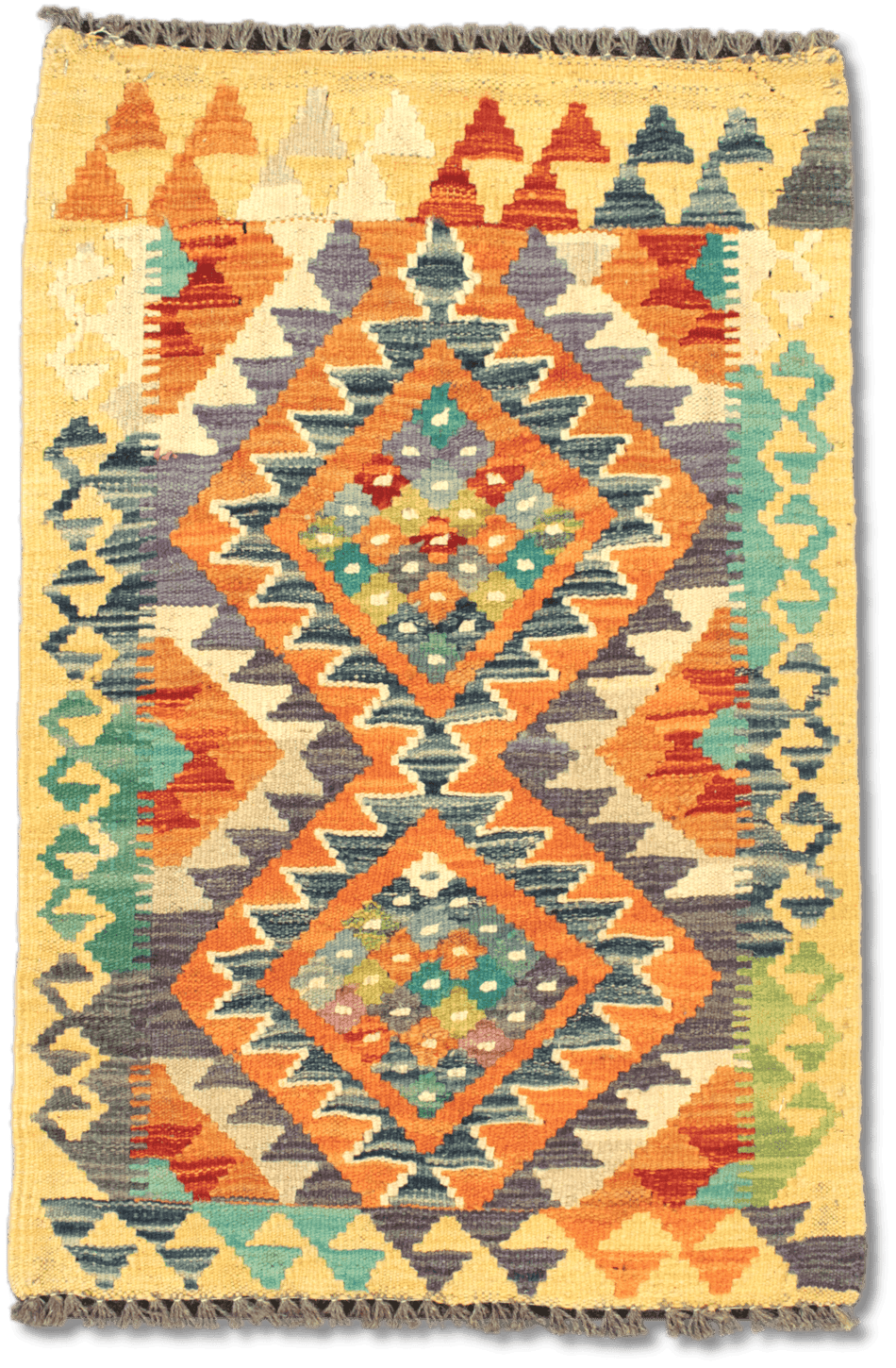 Chobi Kilim Rug  - 85 cm x 55 cm