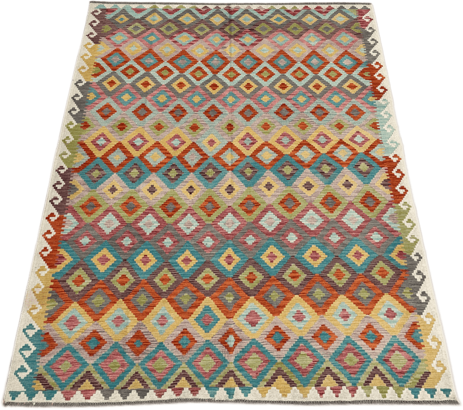 Chobi Kilim Rug - 295 cm x 205 cm
