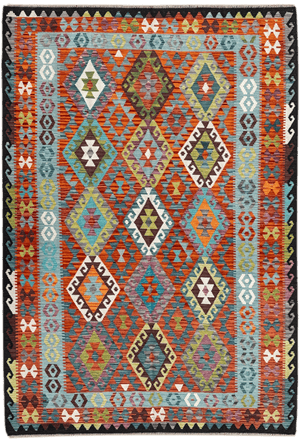 Chobi Kilim Rug - 296 cm x 205 cm
