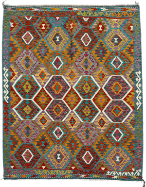 Chobi Kilim Rug - 240 cm x 187 cm