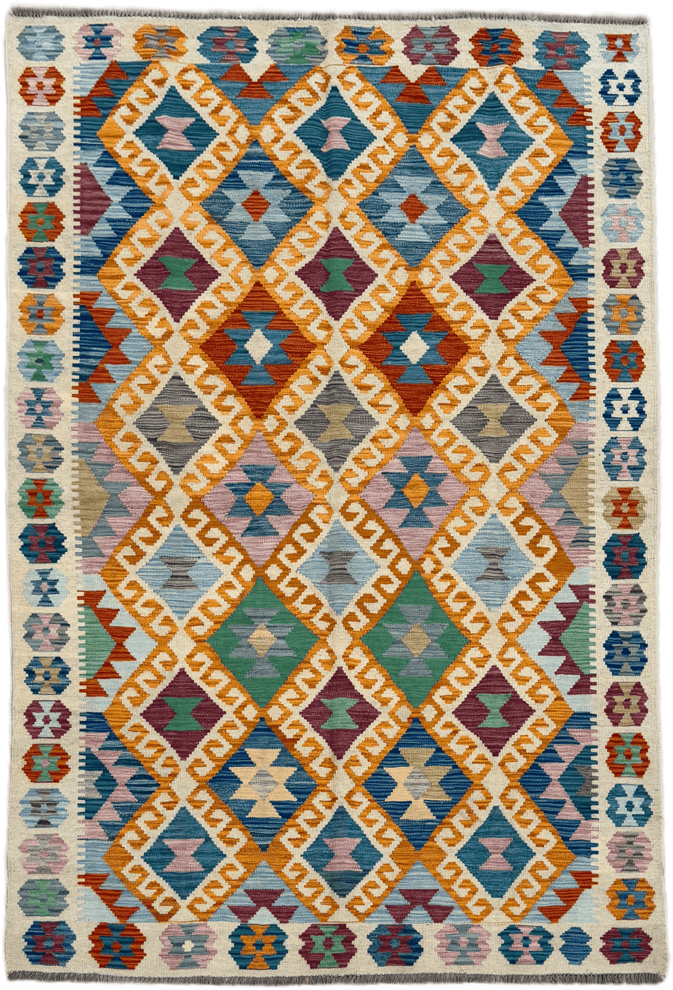 Chobi Kilim Rug - 250 cm x 170 cm