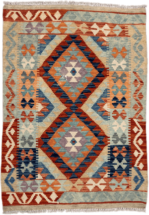 Chobi Kilim Rug - 116 cm x 83 cm