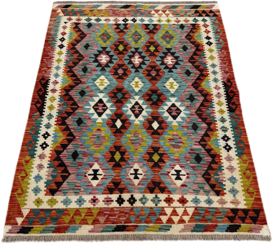 Chobi Kilim Rug - 175 cm x 120 cm