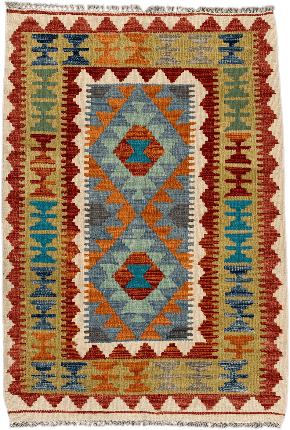 Chobi Kilim Rug - 121 cm x 84 cm