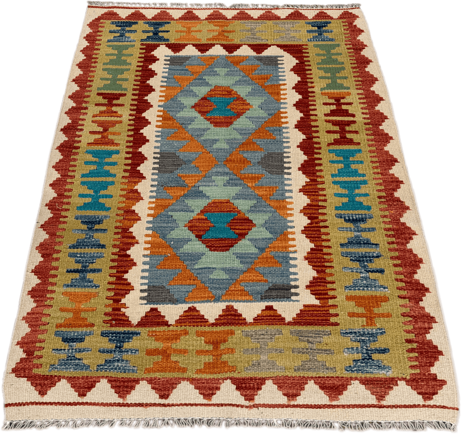 Chobi Kilim Rug - 121 cm x 84 cm