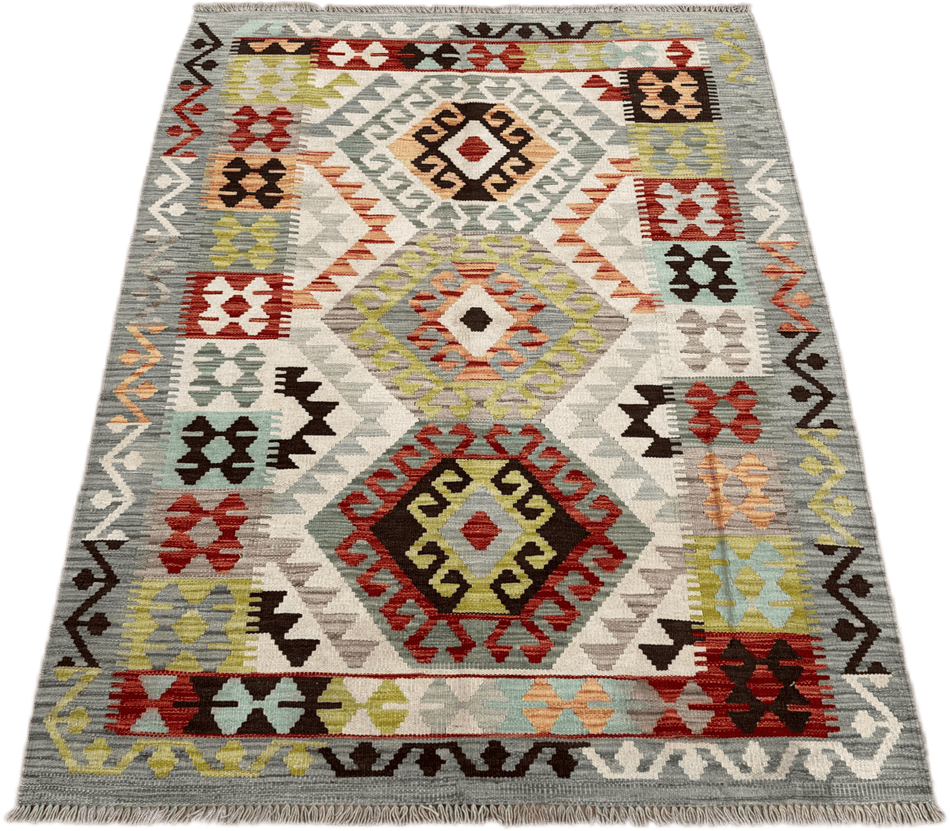 Chobi Kilim Rug - 176 cm x 123 cm