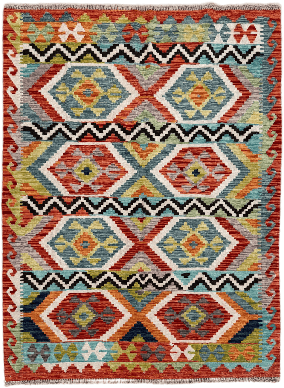 Chobi Kilim Rug - 180 cm x 132 cm