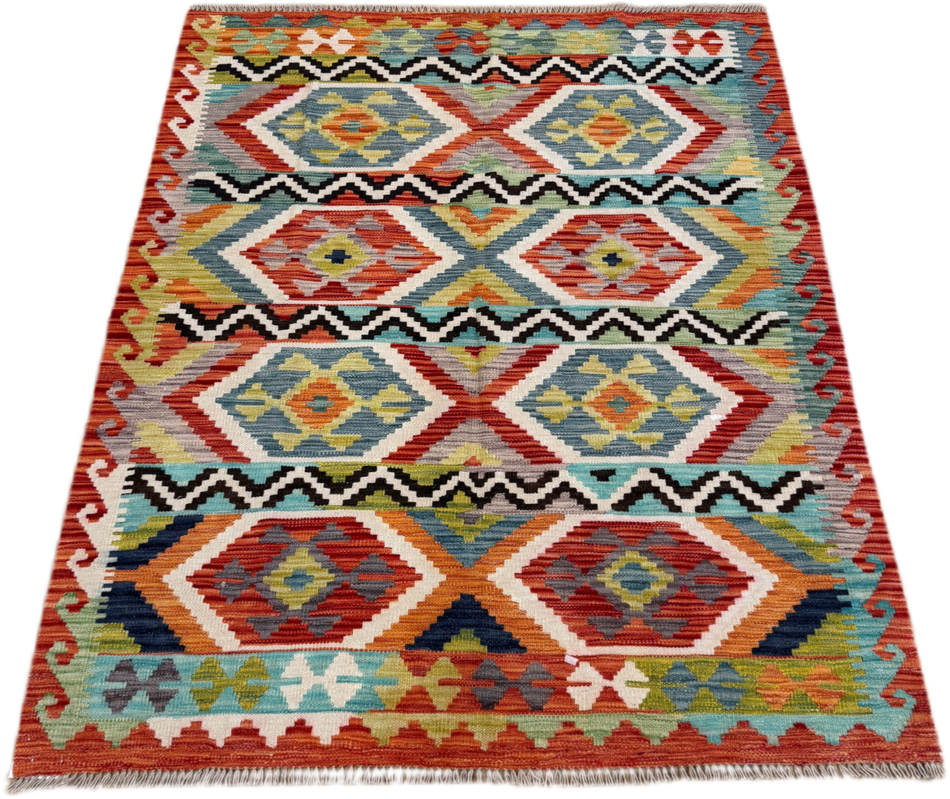 Chobi Kilim Rug - 180 cm x 132 cm