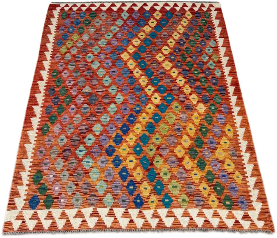 Chobi Kilim Rug - 179 cm x 130 cm