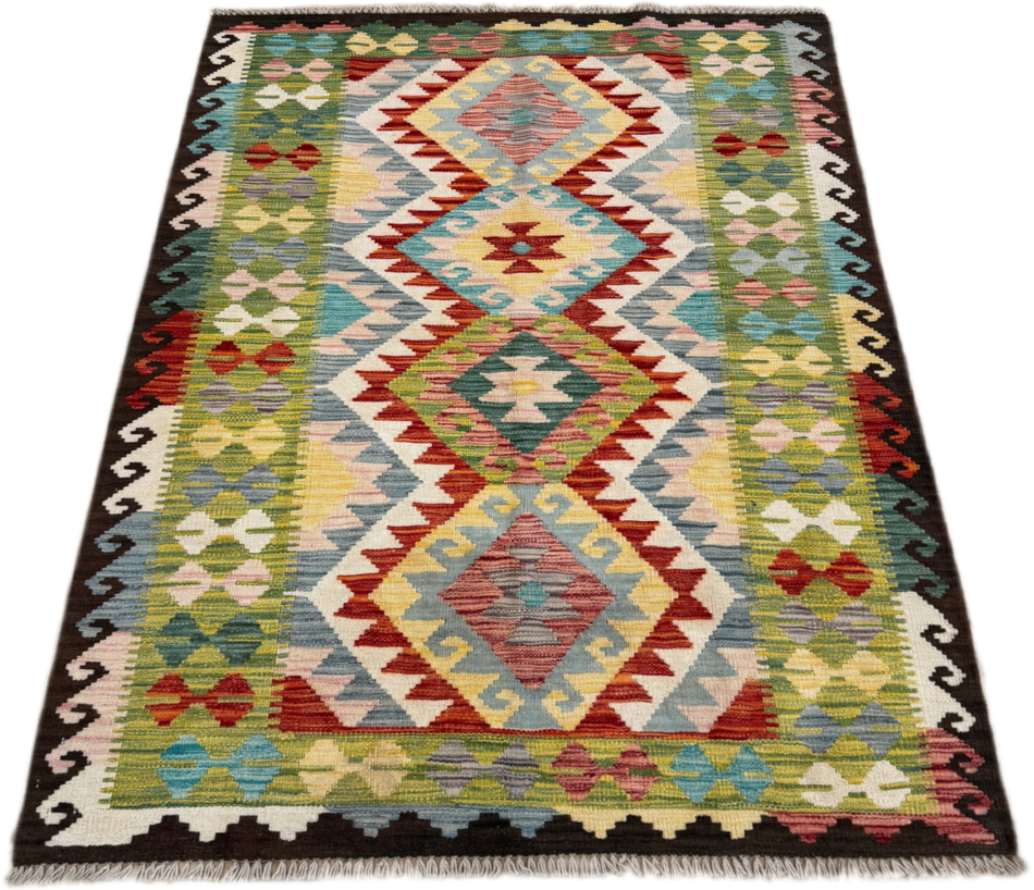 Chobi Kilim Rug - 173 cm x 122 cm