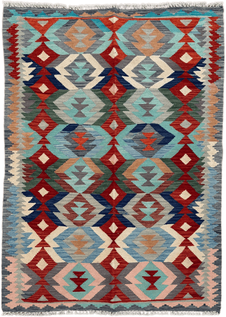 Chobi Kilim Rug - 174 cm x 124 cm