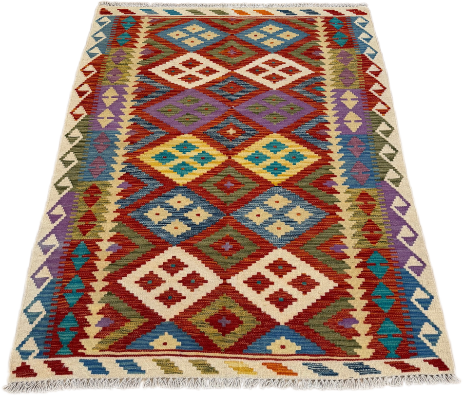 Chobi Kilim Rug - 164 cm x 117 cm