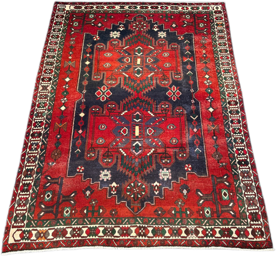Hamadan Rug (Vintage/Antique) - 303 cm x 205 cm