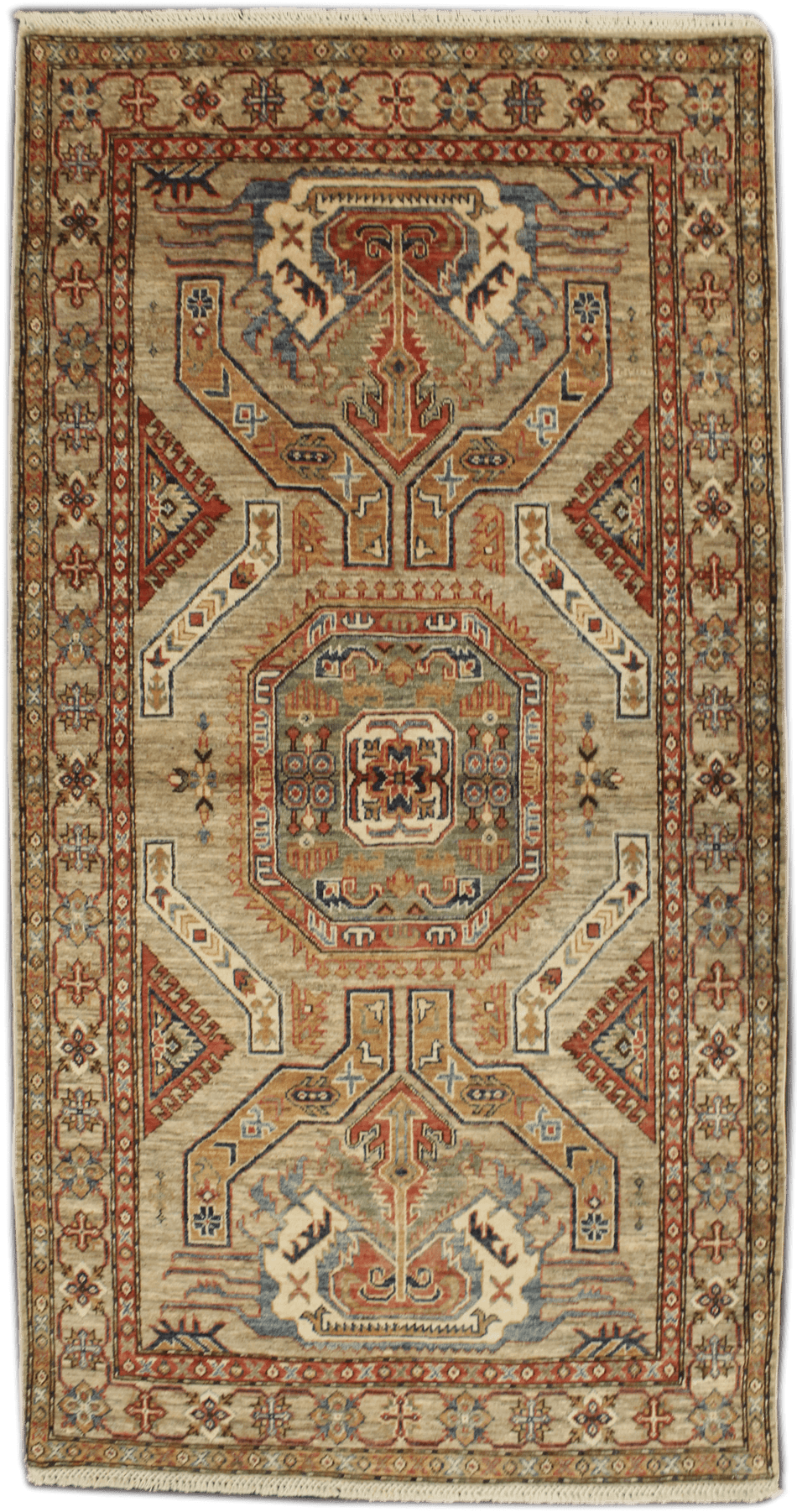 Super Kazak Rug - 223 cm x 113 cm