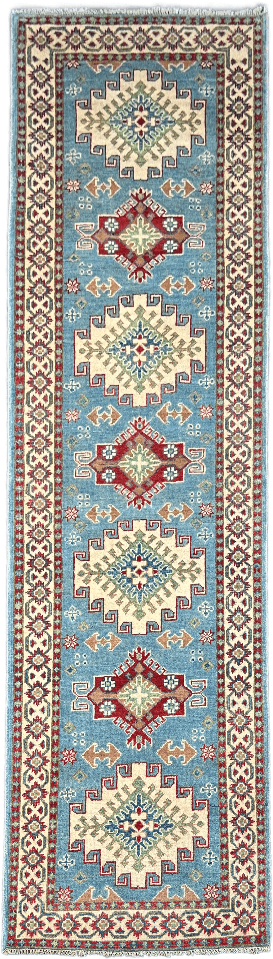 Kazak Runner - 291 cm x 83 cm