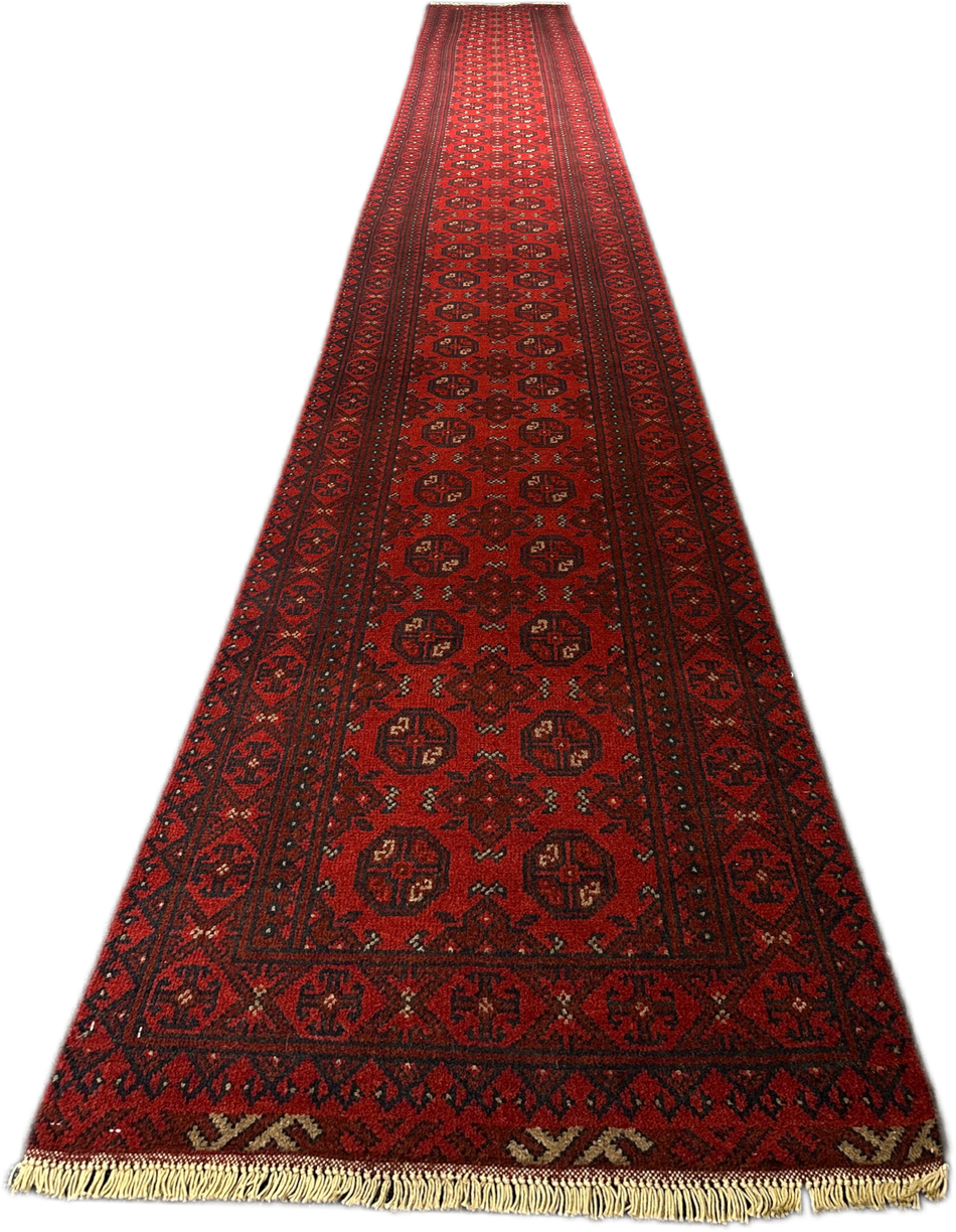 Turkoman Runner - 584 cm x 73 cm