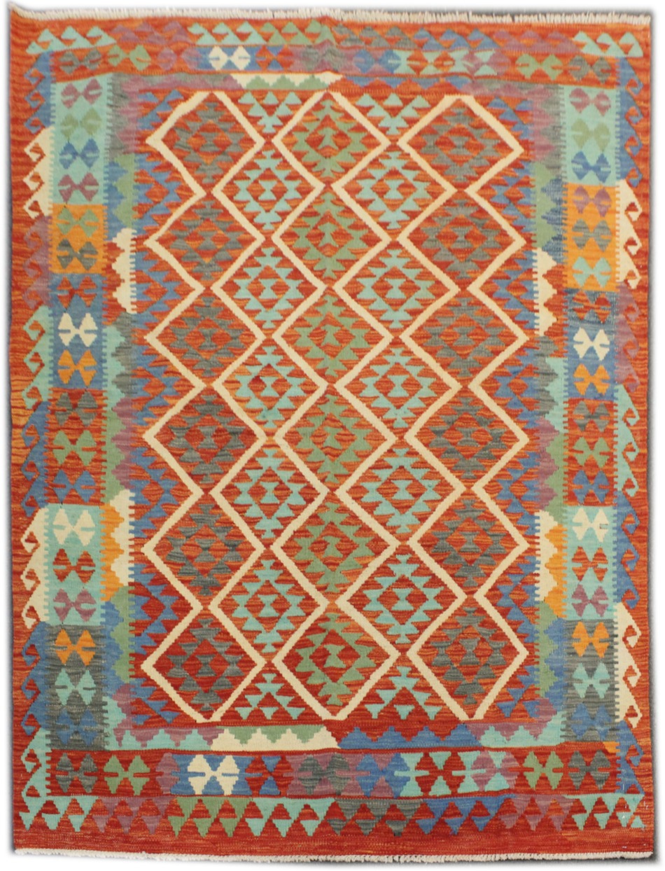 Chobi Kilim - 191 cm x 154 cm