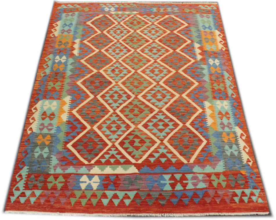 Chobi Kilim - 191 cm x 154 cm