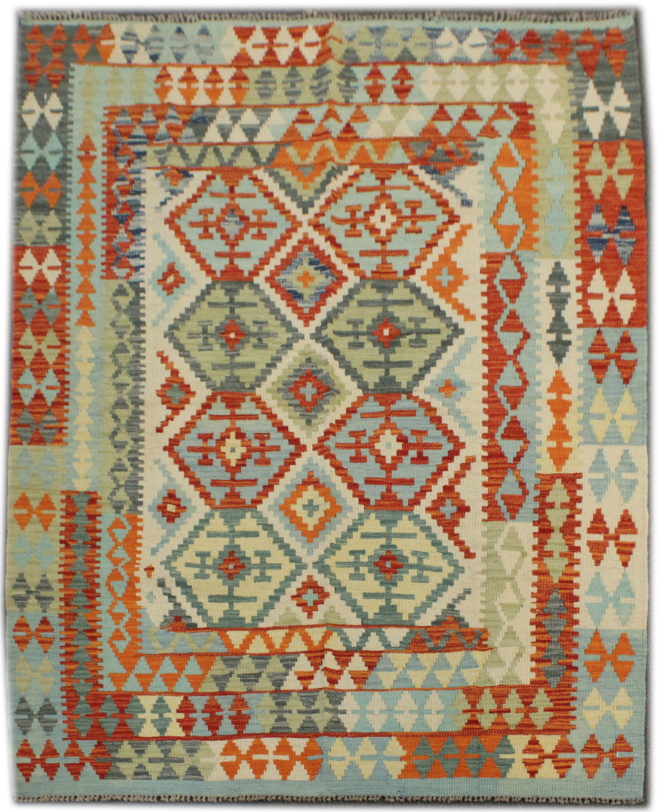 Chobi Kilim - 196 cm x 151 cm