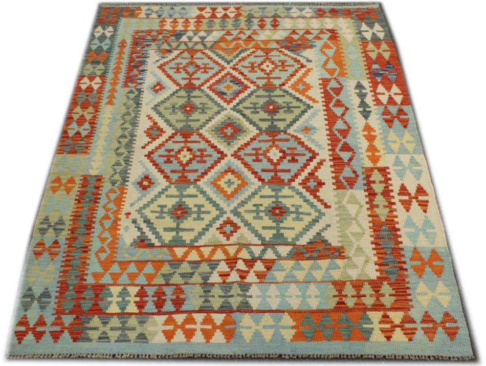 Chobi Kilim - 196 cm x 151 cm