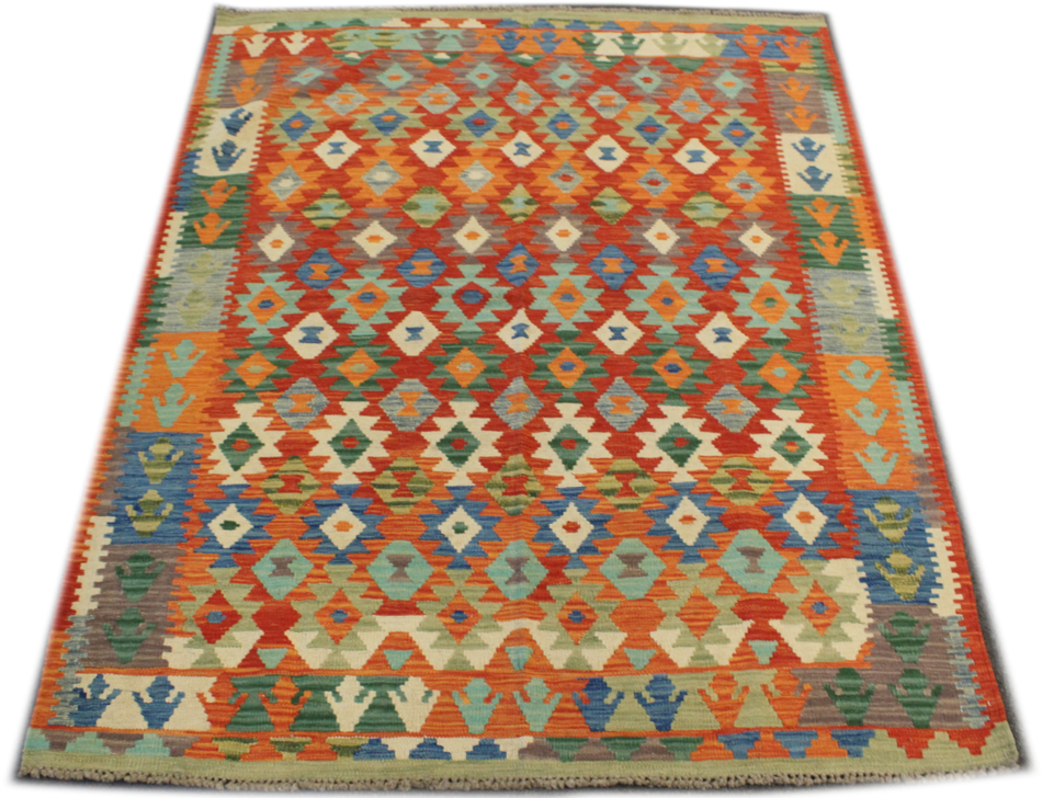 Chobi Kilim - 197 cm x 156 cm