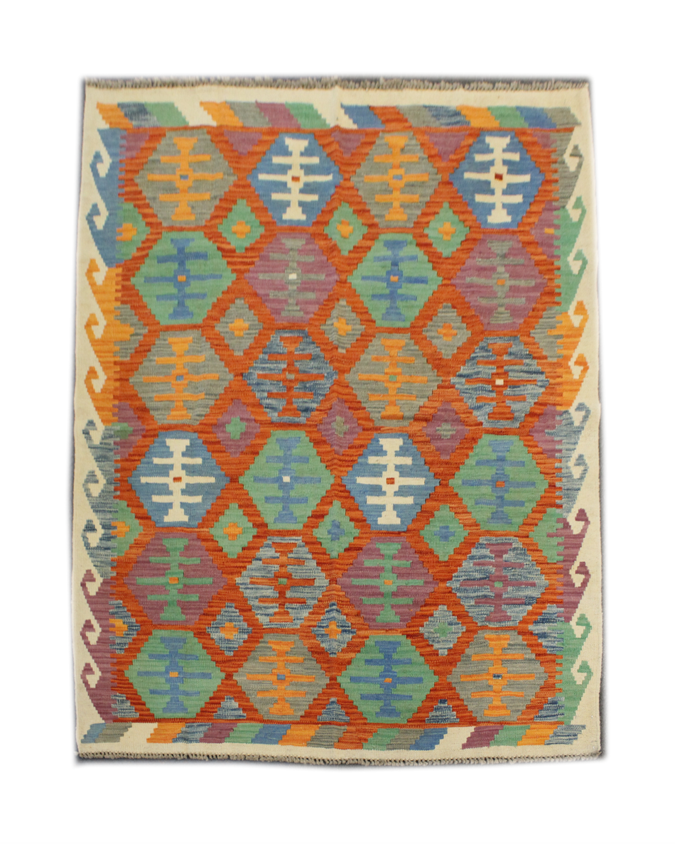 Chobi Kilim - 192 cm x 153 cm