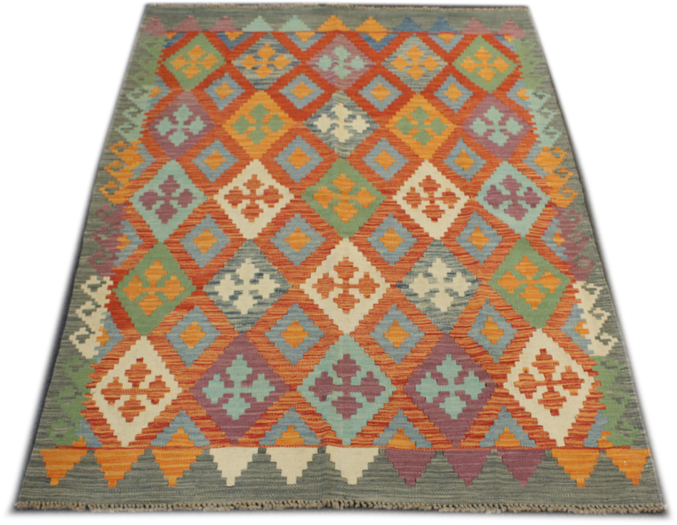 Chobi Kilim - 196 cm x 151 cm