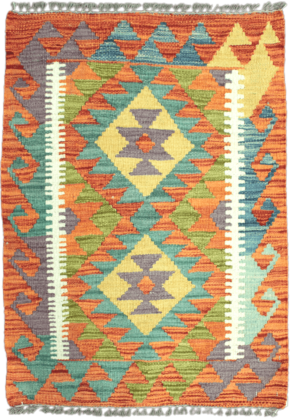 Chobi Kilim Rug  - 85 cm x 59 cm