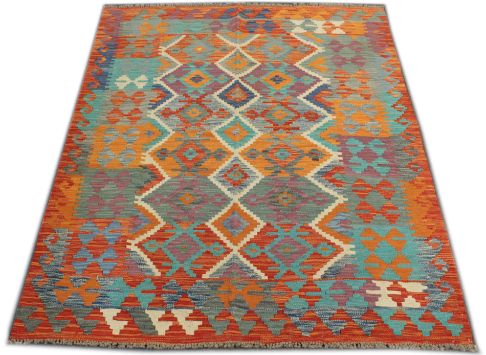 Chobi Kilim - 193 cm x 154 cm