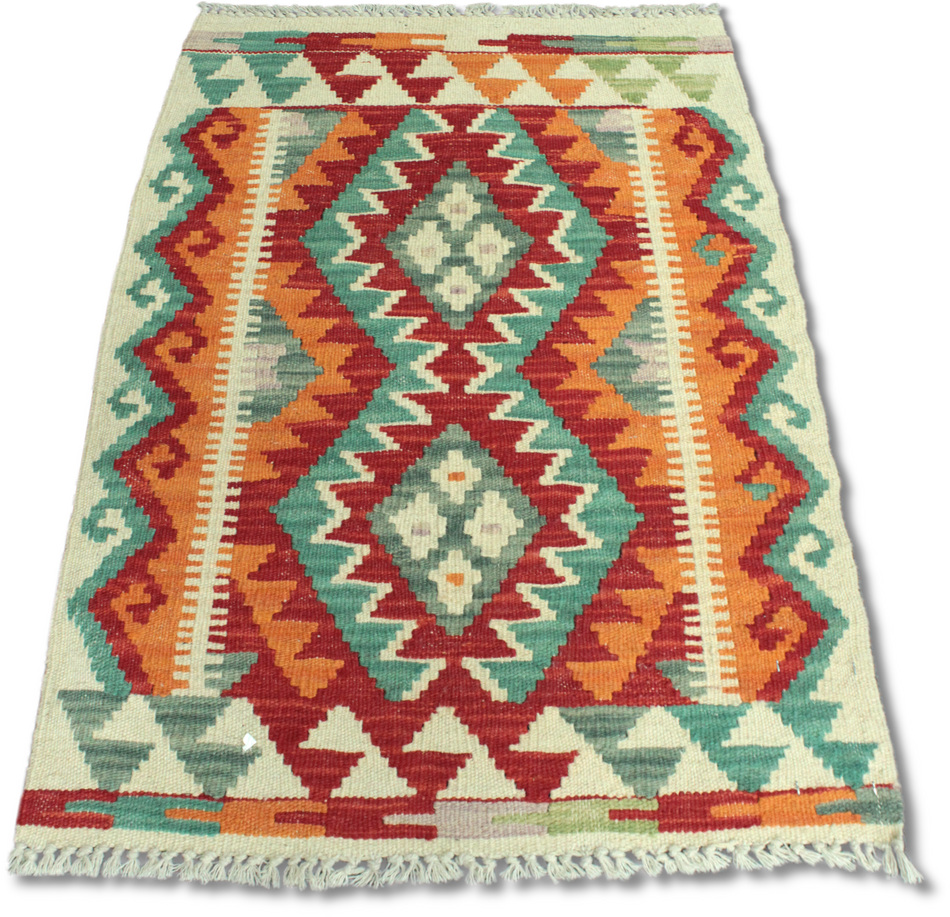 Chobi Kilim Rug  - 86 cm x 57 cm