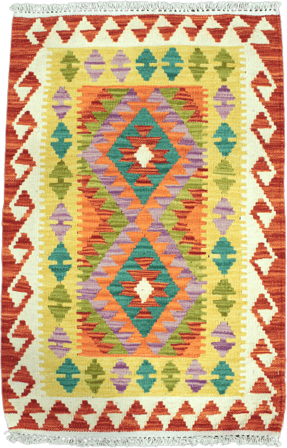 Chobi Kilim Rug  - 92 cm x 60 cm