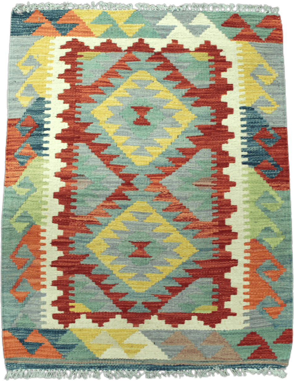 Chobi Kilim Rug  - 81 cm x 63 cm