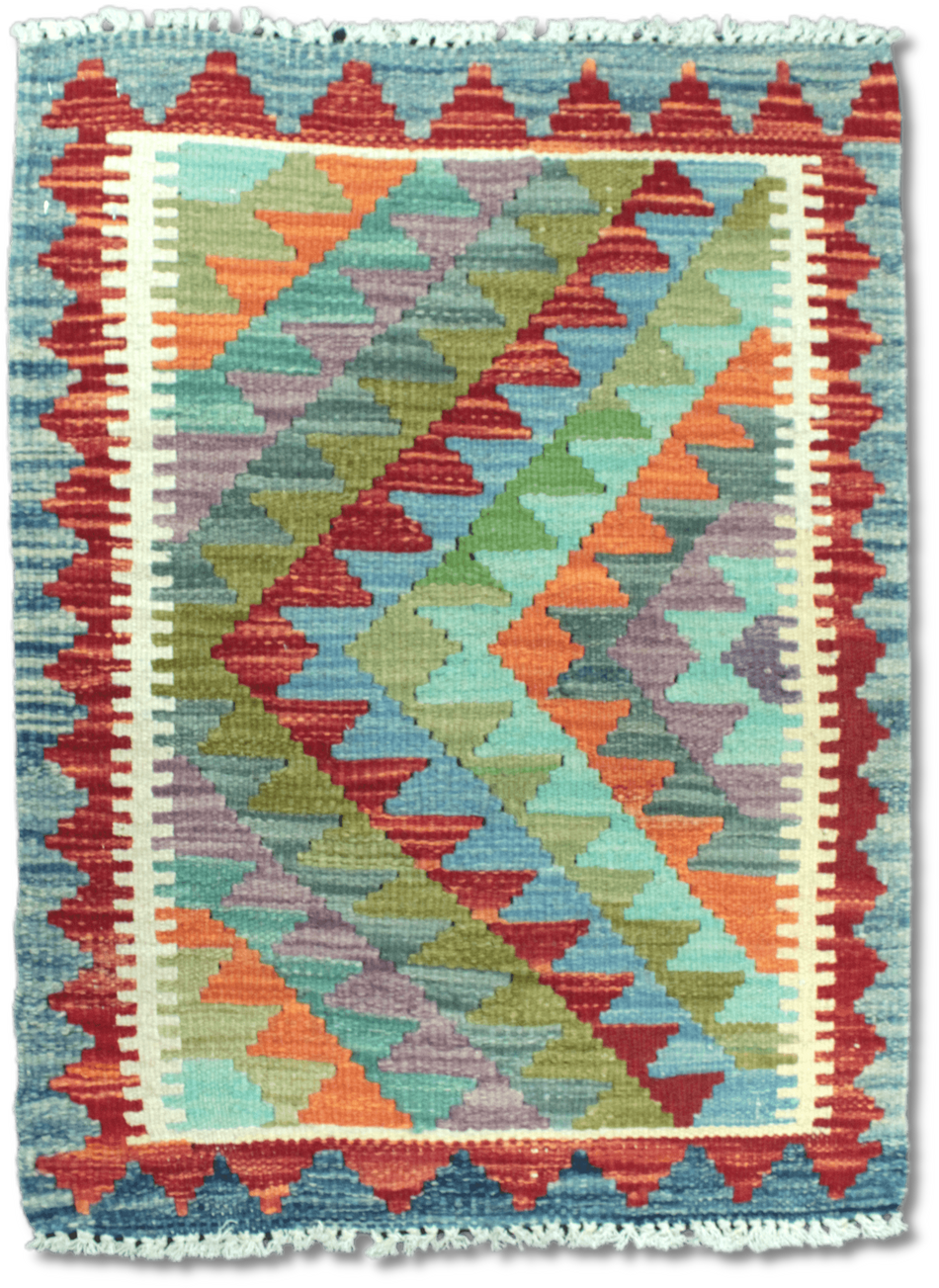 Chobi Kilim Rug  - 78 cm x 58 cm