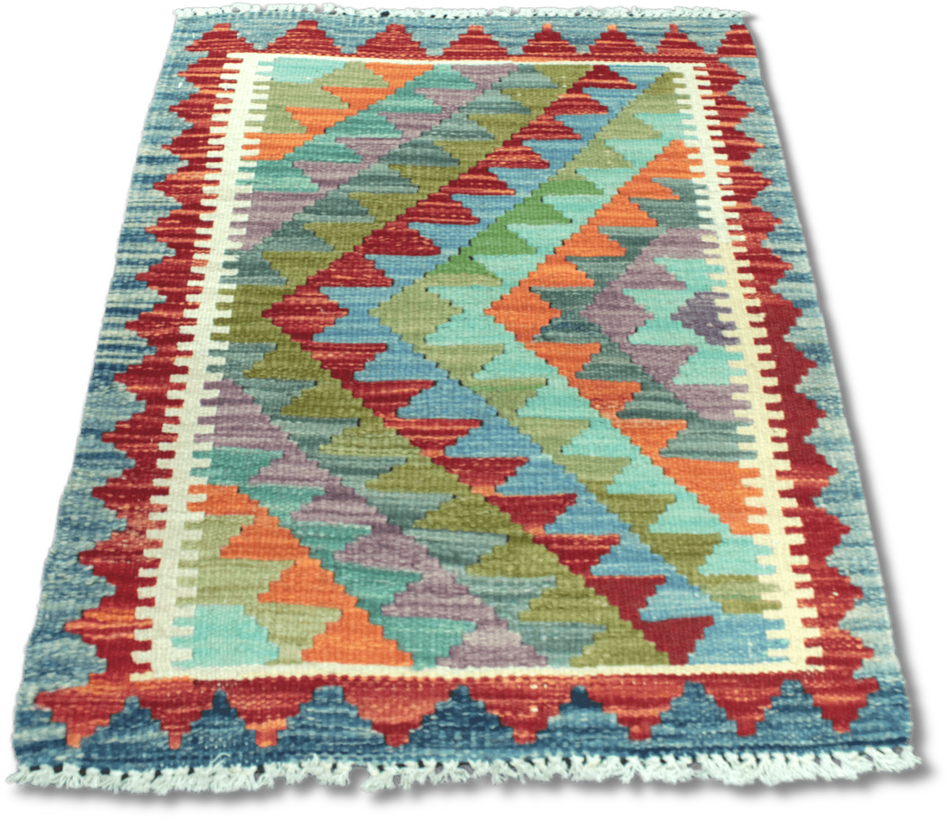 Chobi Kilim Rug  - 78 cm x 58 cm