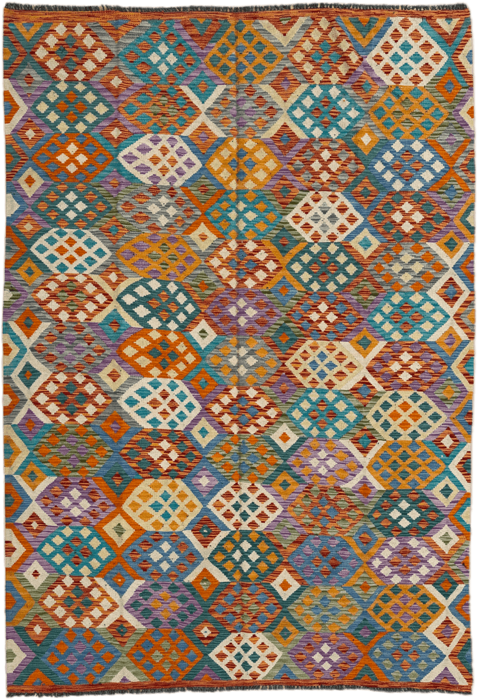 Chobi Kilim Rug - 299 cm x 204 cm