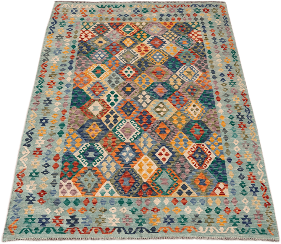 Chobi Kilim Rug - 295 cm x 212 cm