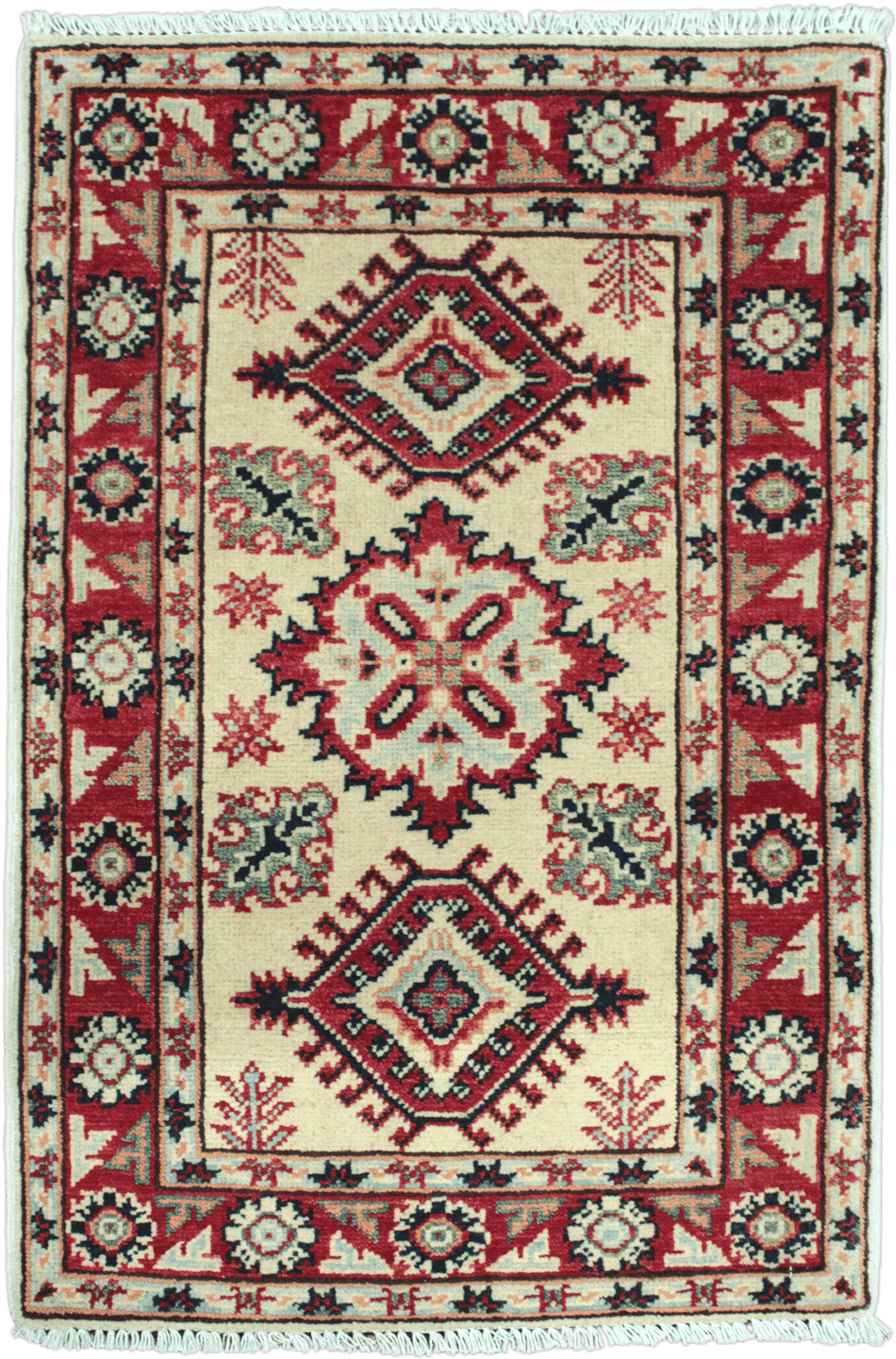 Kazak Rug  - 94 cm x 62 cm