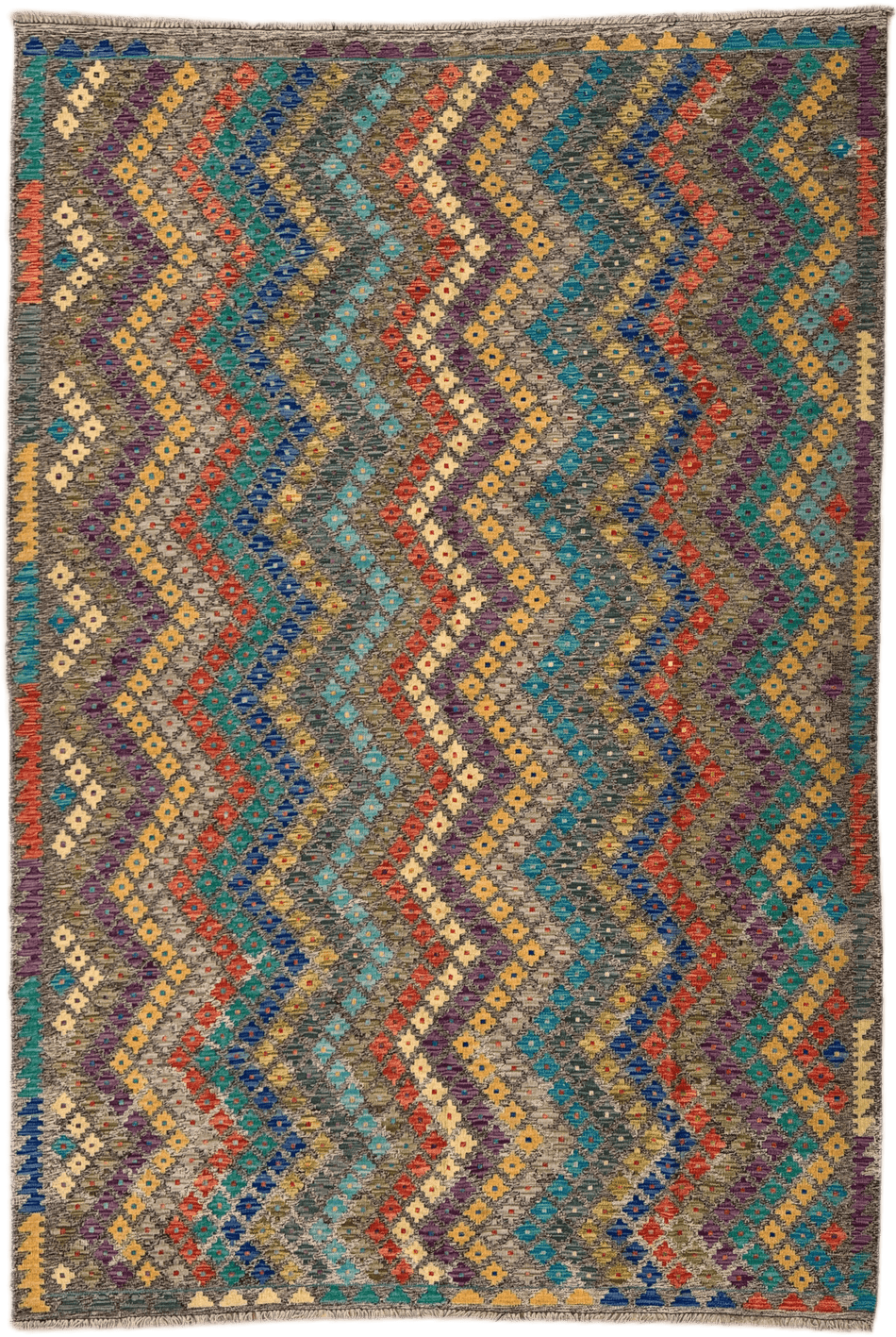 Chobi Kilim Rug - 300 cm x 201 cm