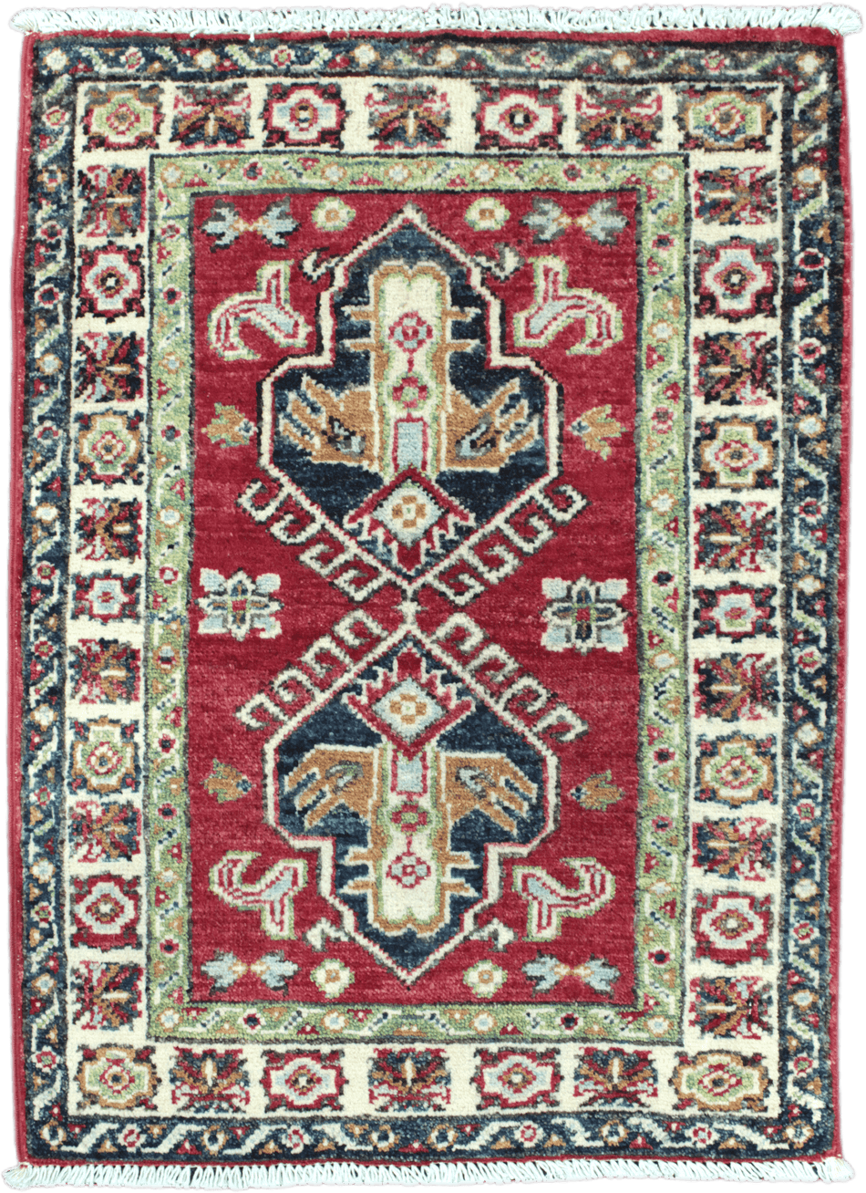 Kazak Rug  - 84 cm x 61 cm