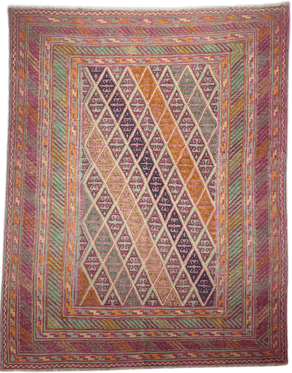 Mashwani Kilim Rug - 268 cm x 210 cm
