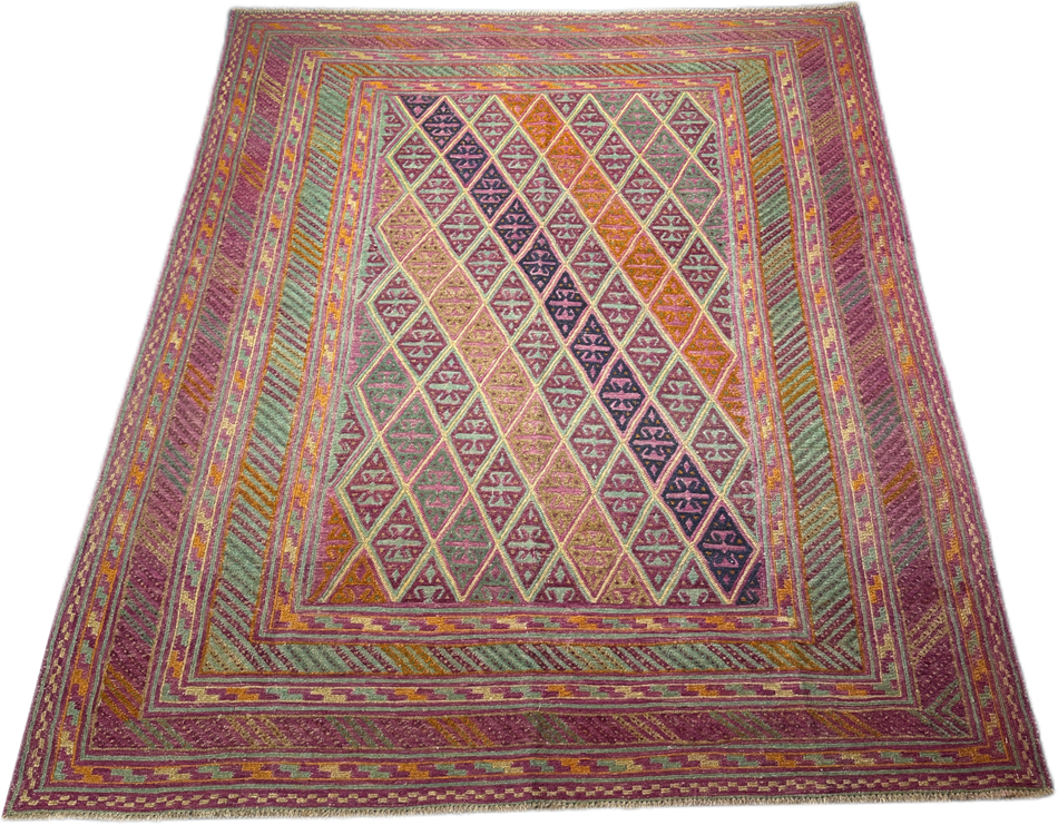 Mashwani Kilim Rug - 268 cm x 210 cm