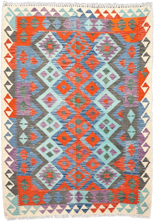 Chobi Kilim Rug - 178 cm x 124 cm