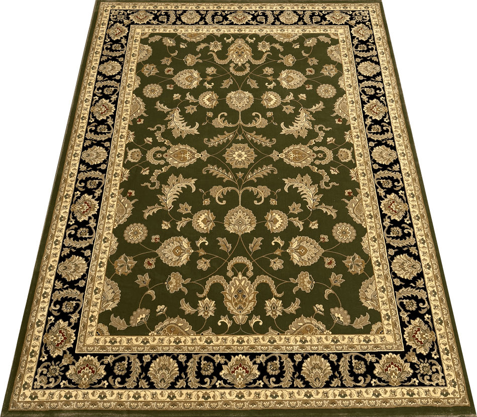 Julian Green Floral Rug