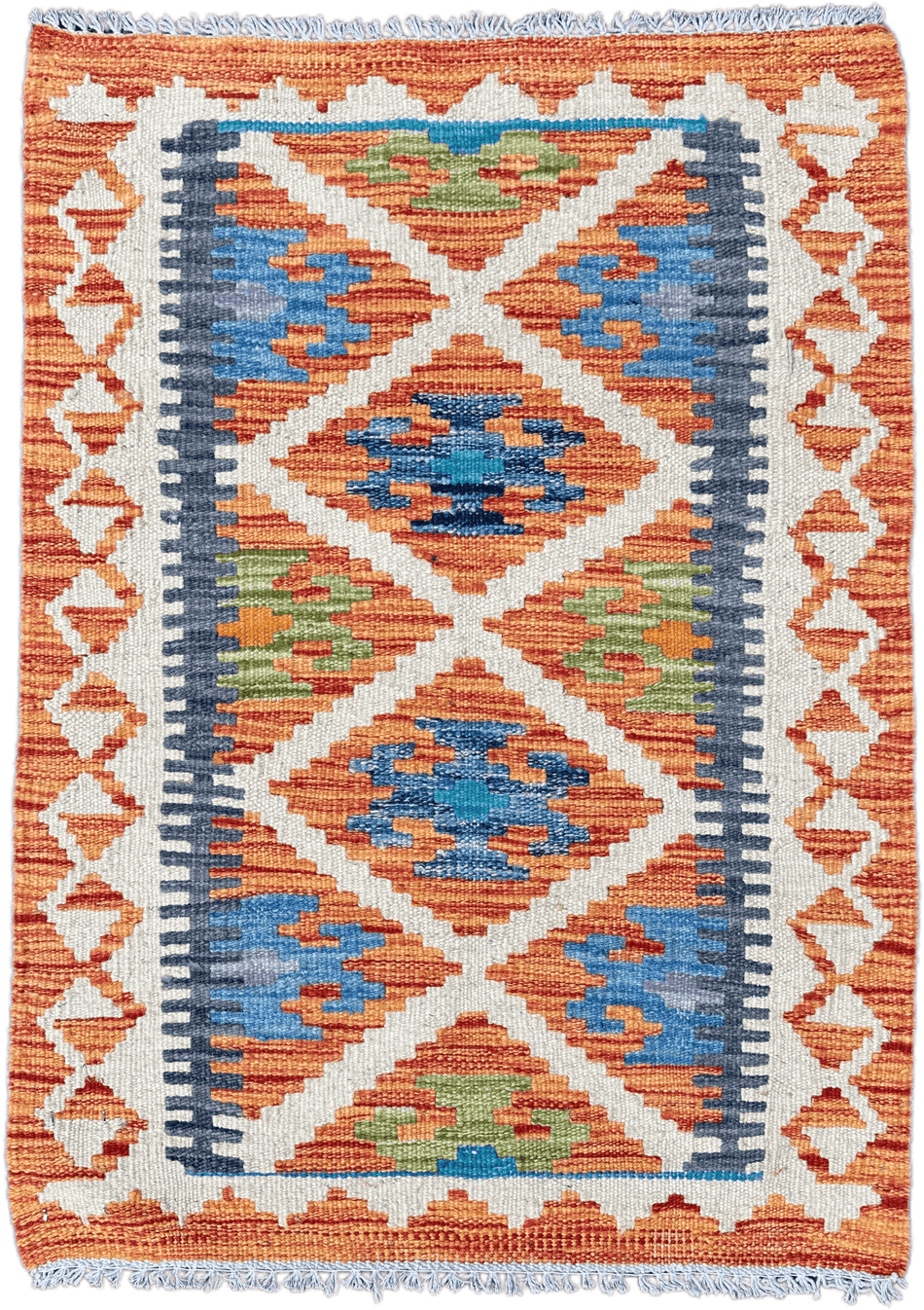 Chobi Kilim Rug - 85 cm x 60 cm