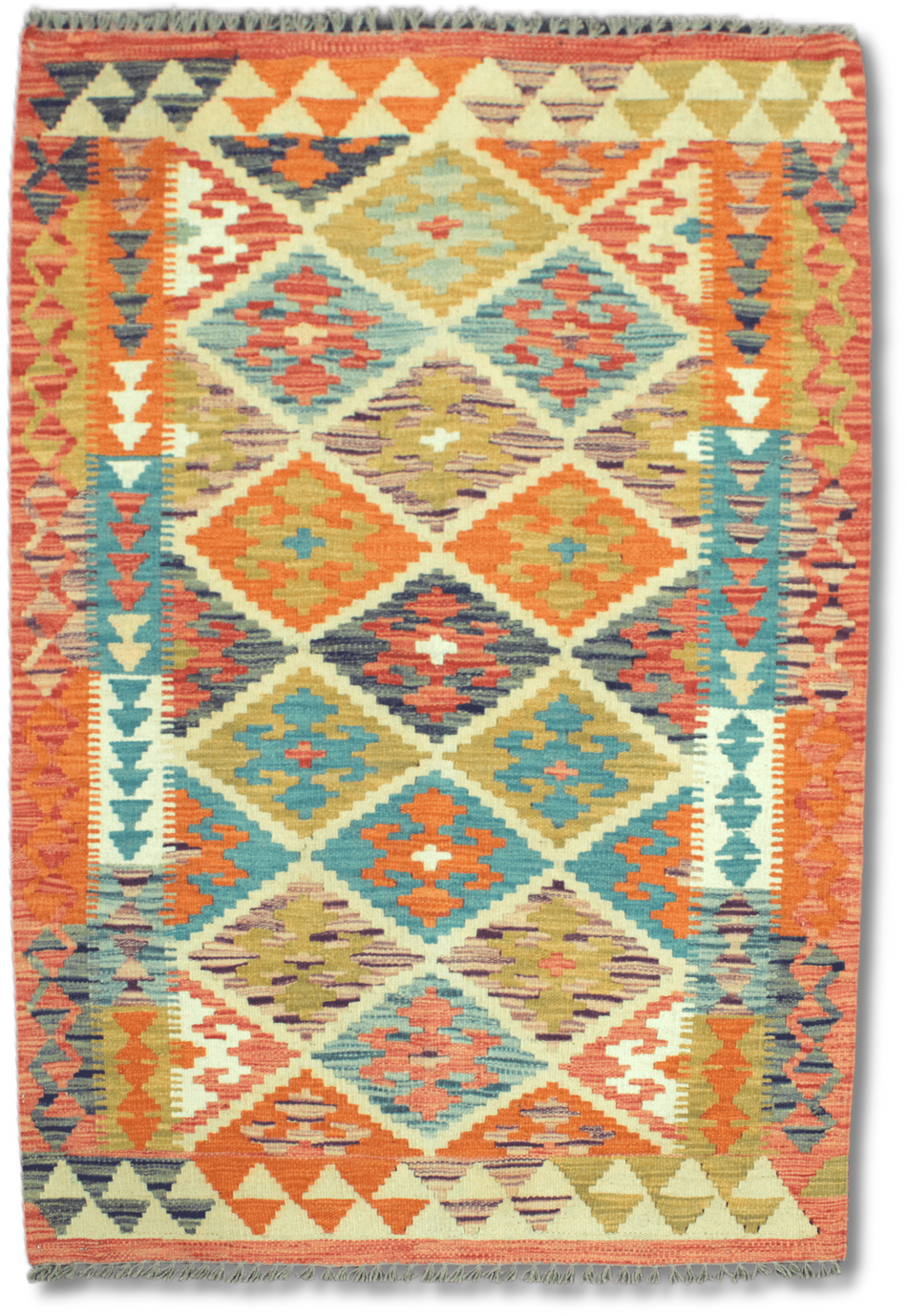 Chobi Kilim Rug  - 152 cm x 103 cm