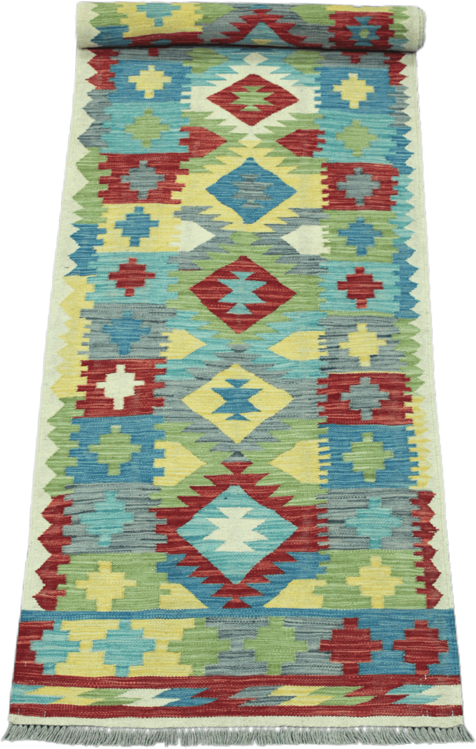 Chobi Kilim Rug - 292 cm x 81 cm – Persian Rug Gallery