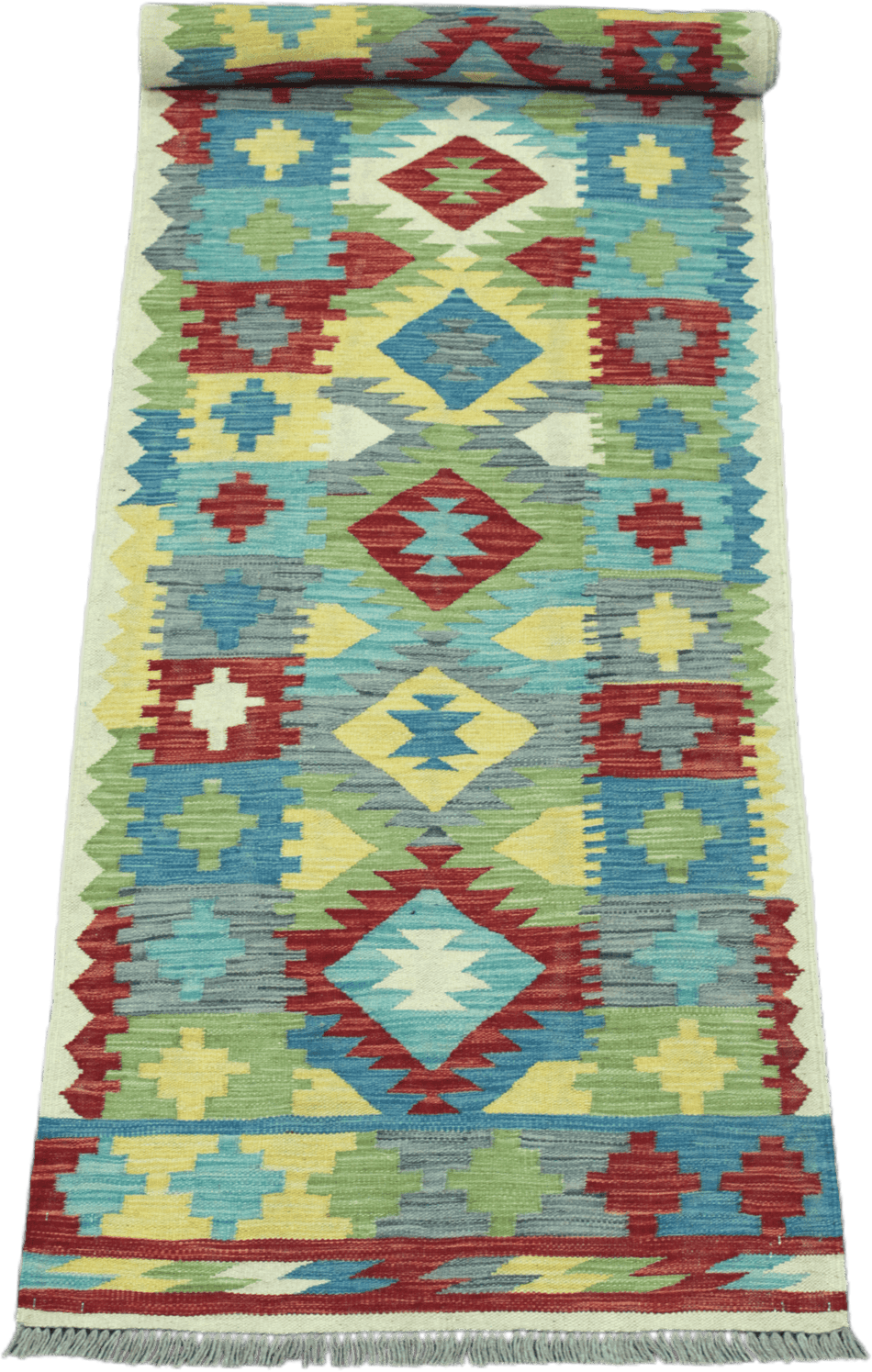 Chobi Kilim Rug  - 292 cm x 81 cm